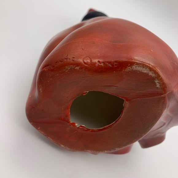 Vintage MCM Atlantic Mold Christmas Caroler 1950’s -60’s (Signed) Handpainted - Picture 12 of 16